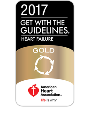 American heart association 2017 get with the guidelines heart failure gold award