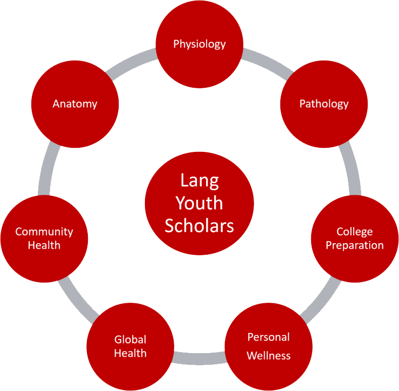 Lang Youth Curriculum: Physiology, Anatomy, Pathology, Community Health, College Preparation, Global Health, Personal Wellness