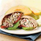 photo of mediterranean chicken salad