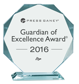 PRESS GANEY Guardian of Excellence Award® 2016