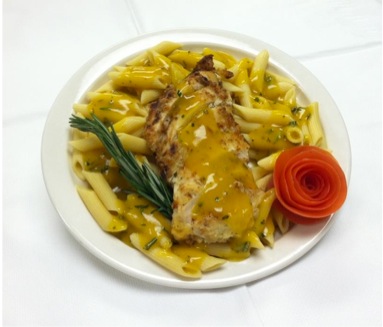 photo of rosemary garlic chicken