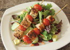 photo of rosemary salmon skewers