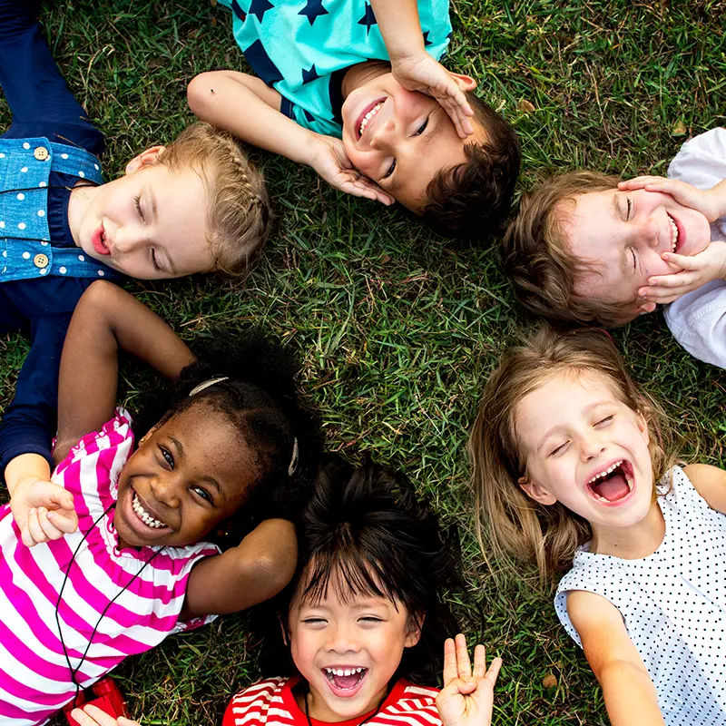 Children playing