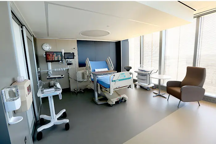 picture of coden nicu private room